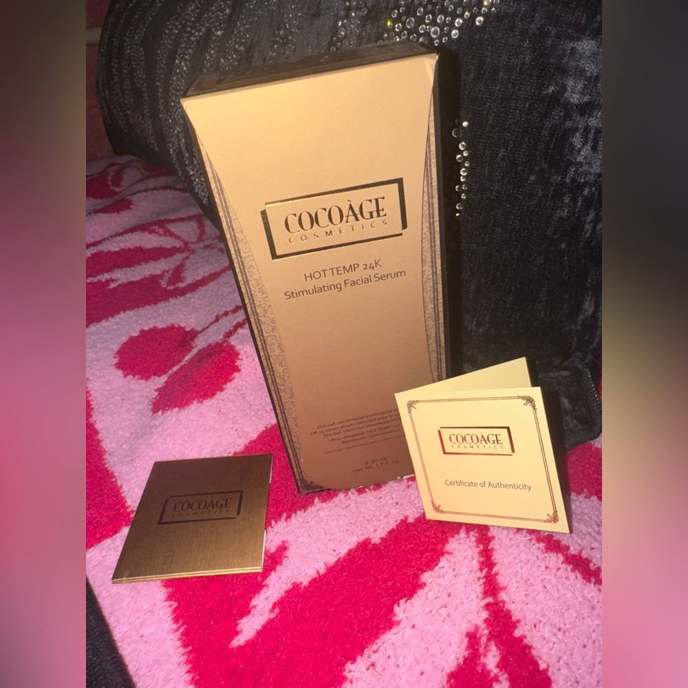 Cocoage Cosmetics Hot Temp 24K Stimulating Facial Serum